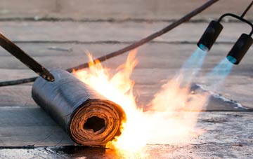 Three Legged Cross asphalt flat roofing repairs