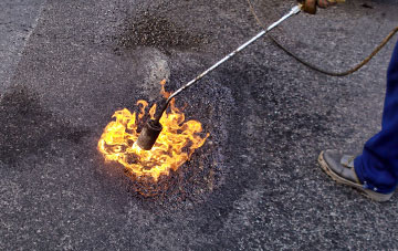 Three Legged Cross flat roofing repairs