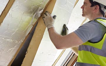 Three Legged Cross loft insulation